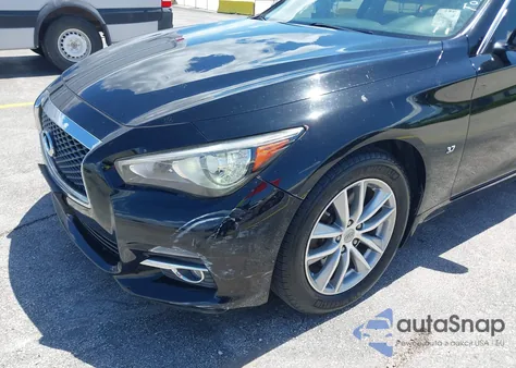 2015 Infiniti Q50 Premium из США, поврежденный, VIN JN1BV7AR2FM408326